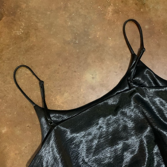 Sold Silence + Noise cowl neck silk mini slip dress - Picture 6 of 7